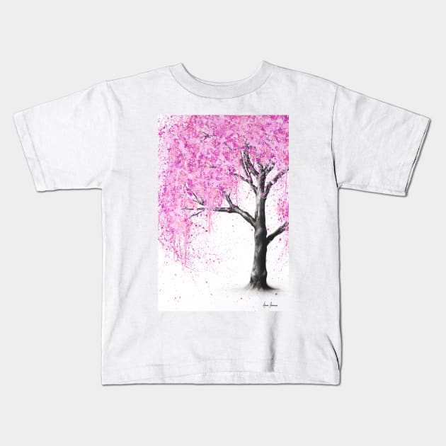 Secret Blossom Kids T-Shirt by AshvinHarrison